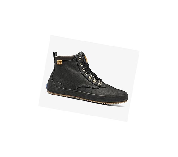 Botas con Cordones Keds Scout Boot II Agua Mujer Negras | JHV-945136