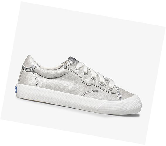 Zapatillas Keds Big Kid Crew Kick '75 Spring Niños Plateadas | DPT-938450