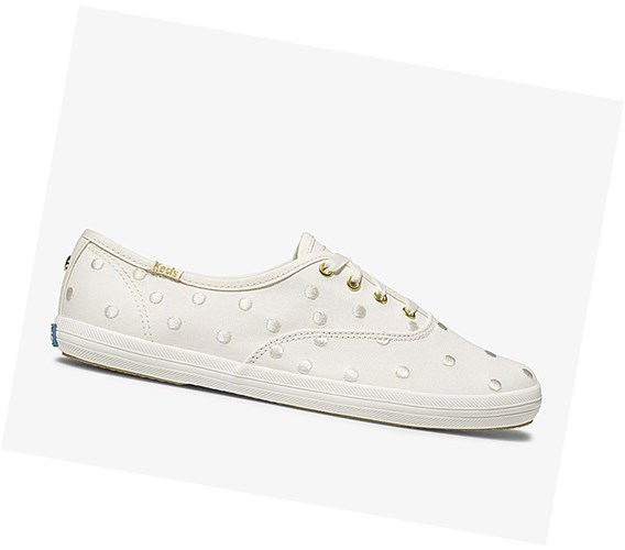 Zapatillas Keds x kate spade new york Champion Wedding Mujer Blancas | DTJ-342708