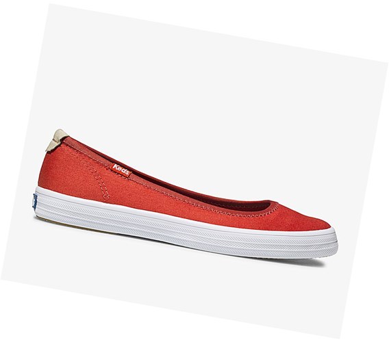 Zapatos Slip On Keds Bryn Mujer Rojas | NTB-590728