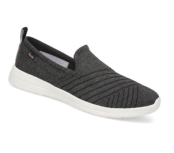 Zapatos con Cordones Keds Studio Hart Jersey Mujer Gris Oscuro | QON-471836